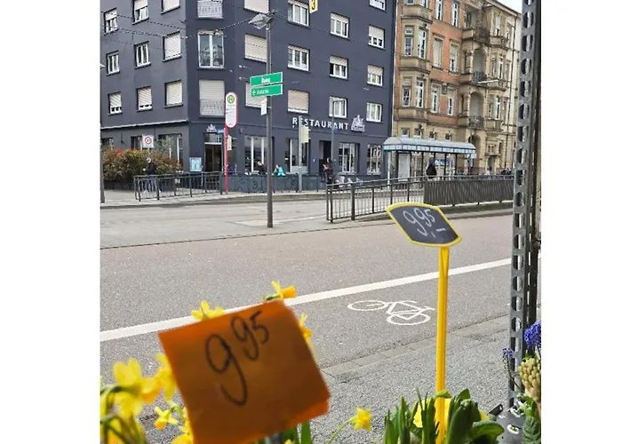 شقة Zentrale Design-ferienwohnung Mit Balkon Und Stellplatz In - Apolonialiving كارلسروه