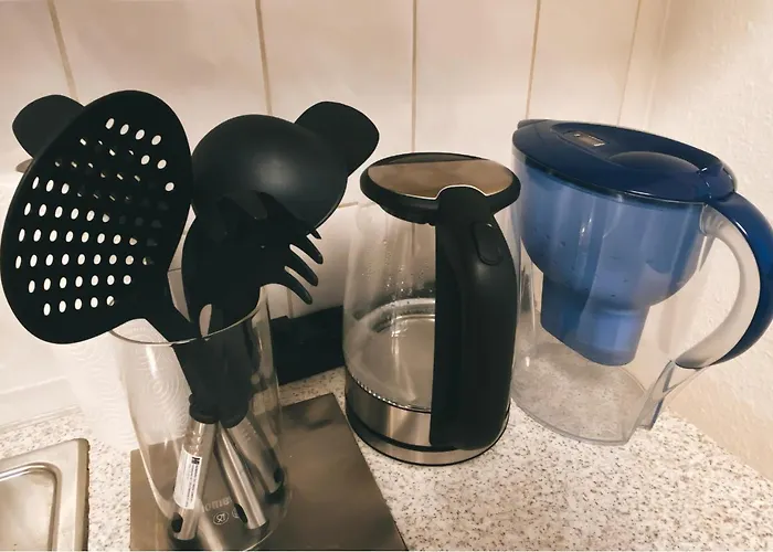 Zentrale Design-ferienwohnung Mit Balkon Und Stellplatz In - Apolonialiving * كارلسروه